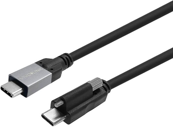 USB-C Screw to USB-C Cable 9m