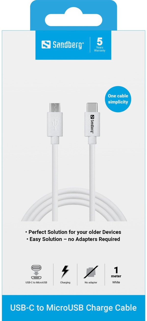 USB-C to MicroUSB Charge