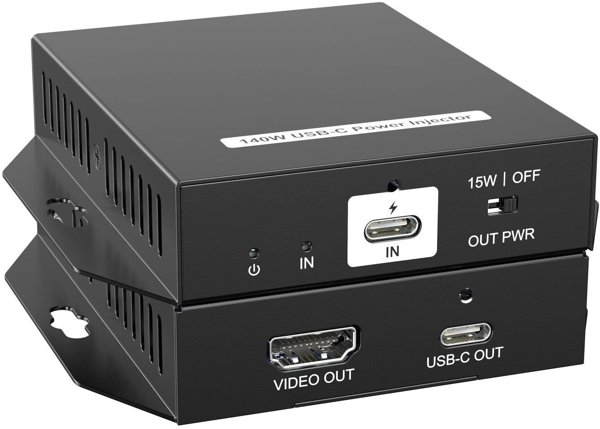 USB-C Power Injector w/HDMI
