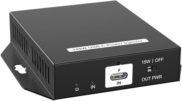 USB-C Power Injector supports