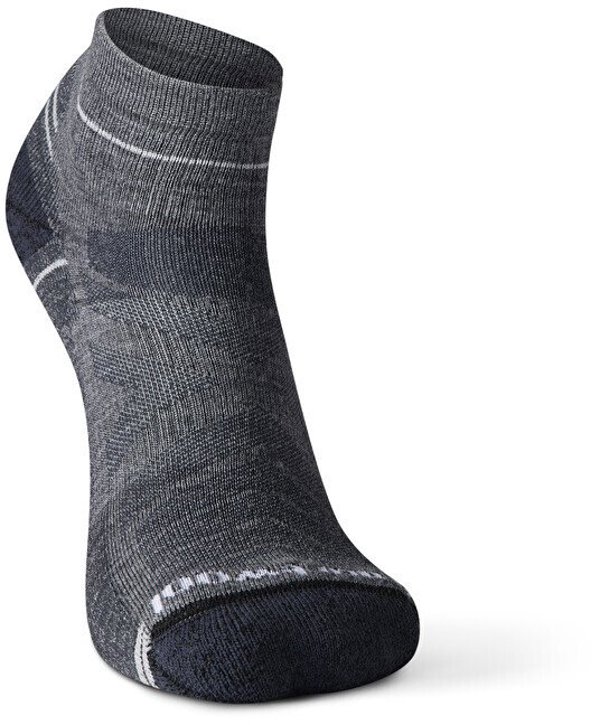 U'S Hike Light Cushion Ankle Socks, 052 | medium gray, S