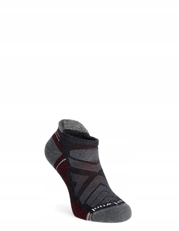 U'S Hike Light Cushion Low Ankle Socks, 003 | charcoal, S