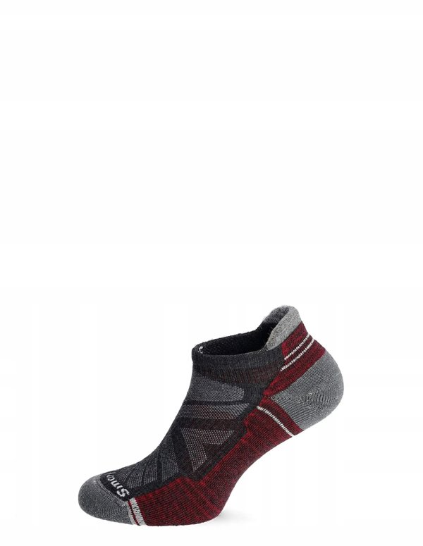 U'S Hike Light Cushion Low Ankle Socks, 003 | charcoal, S