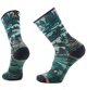 U'S Hike Light Cushion Campground Print Crew Socks, K18 | winter moss, XL