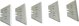 Usorteret Knivblade trapez knivblade - 5 stk.