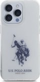 US Polo USHCP15XTPUHRBH iPhone 15 Pro Max 6,7" λευκό Shiny Big Logo
