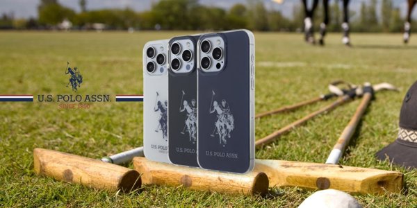 US Polo USHCP15XTPUHRBH iPhone 15 Pro Max 6,7" λευκό Shiny Big Logo