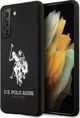 Θήκη Smartphone U.S. Polo Assn. S21+ Λογότυπο Σιλικόνης, Μαύρο
