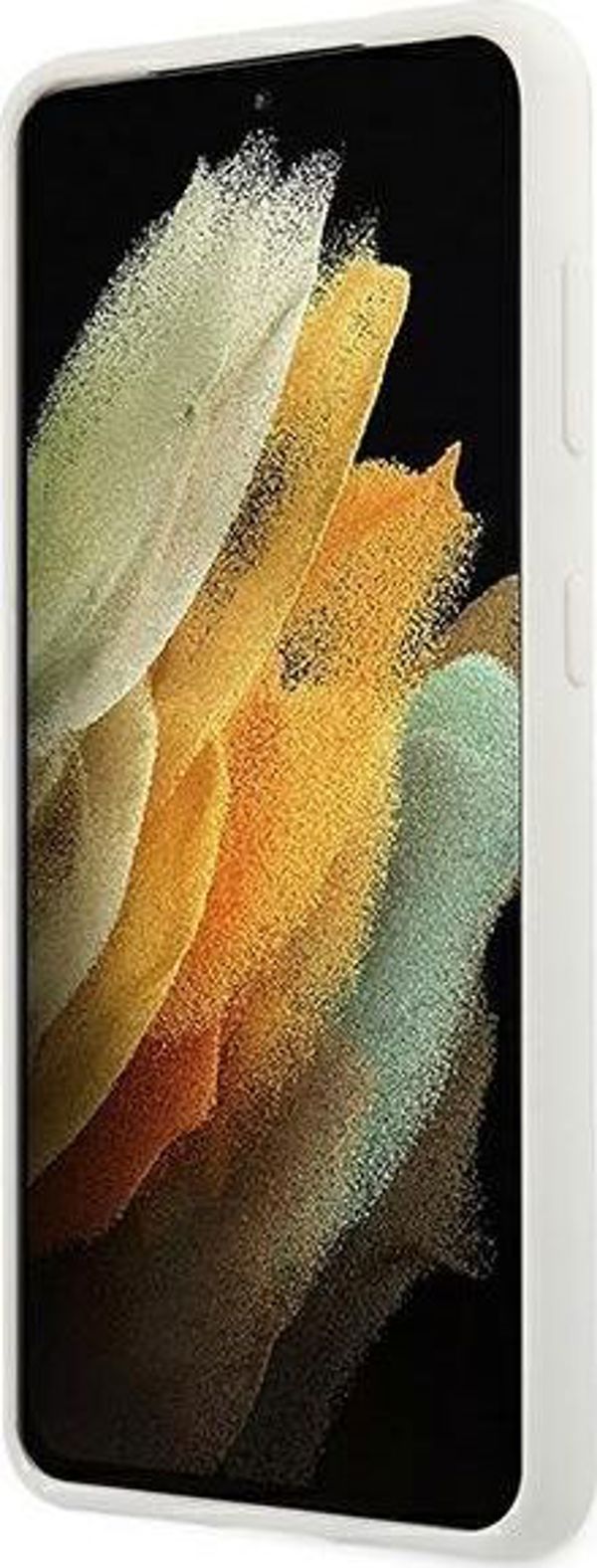 U.S. Polo Assn. Θήκη Smartphone S21+ Λευκή Σιλικόνης με Λογότυπο