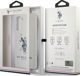 U.S. Polo Assn. Θήκη Smartphone S21+ Λευκή Σιλικόνης με Λογότυπο