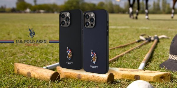 US Polo USHCP15XPEMV iPhone 15 Pro Max 6,7" κεντημένο DH χρώμα μπλε/ναυτικό