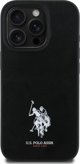 US Polo USHCP15XPGEK iPhone 15 Pro Max 6,7" μαύρο Δερμάτινο Κεντημένο DH Χρώμα