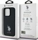 US Polo USHCP15XPGEK iPhone 15 Pro Max 6,7" μαύρο Δερμάτινο Κεντημένο DH Χρώμα