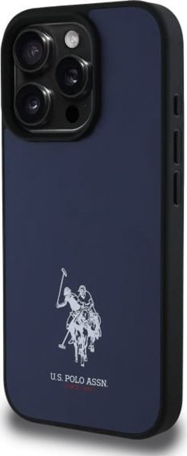 US Polo USHCP15XPGEV iPhone 15 Pro Max 6,7" δερμάτινο κεντημένο DH χρώμα
