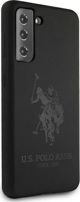 U.S. Polo Assn. Θήκη Smartphone S21 G991, Silicone On Tone, Μαύρη