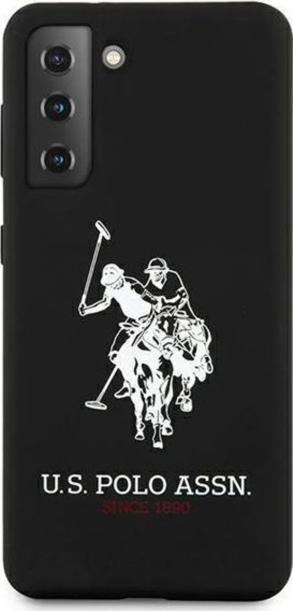 Θήκη U.S. Polo Assn. Silicone Logo για Smartphone - Μαύρο (USHCS21SSLHRBK)