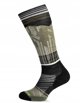 U'S Ski Targeted Cushion Summit Shot OTC Socks, 001 | black, M