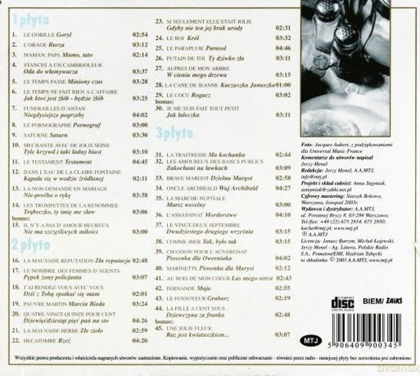 V/A - 45 X Brassens
