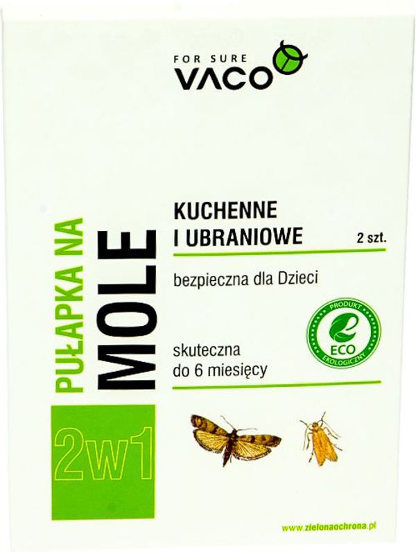 Vaco Παγίδα για ρούχα και κουζίνα 2 σε 1 (DV51) 2 τεμάχια