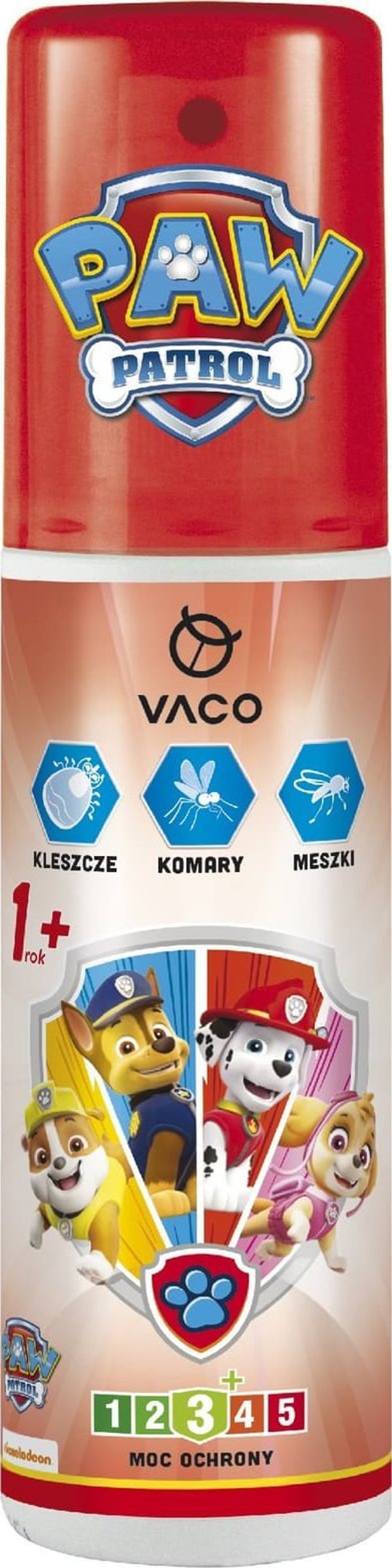 Vaco Paw Patrol Plyn na Komary Kleszcze i Meszki dla Dzieci 90ml