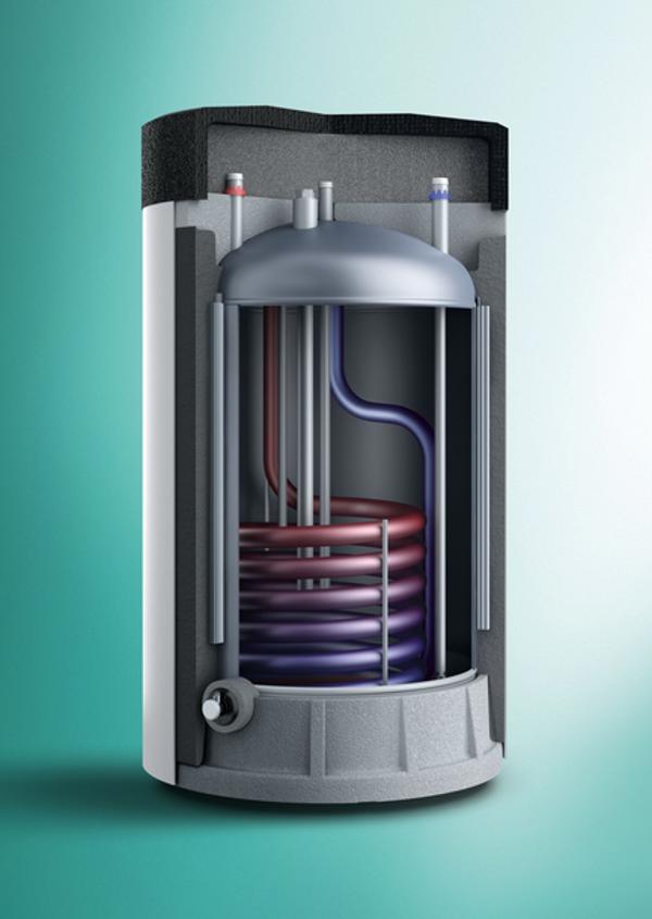 Θερμοσίφωνας Vaillant VIH R 120/6B 117L, Θερμαντήρας Αποθήκευσης Ζεστού Νερού Χρήσης, Λευκό