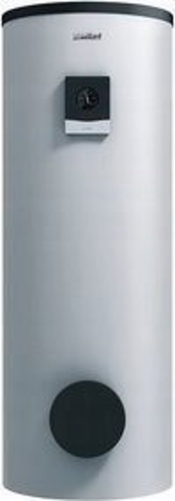 Vaillant VIH RW 300/3 BR Επιδαπέδιο λευκό στρογγυλό δοχείο 300l, παροχή ΖΝΧ 1062 l/h, συνεχής ισχύς 43kW