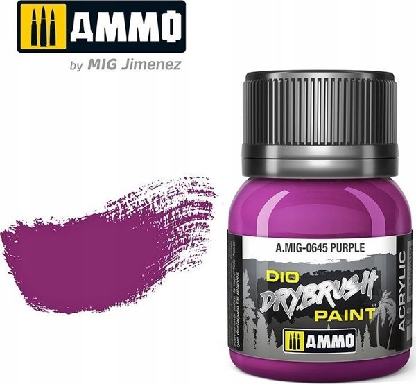 Vallejo Ammo: DIO Ξηρό Πινέλο - Μωβ
