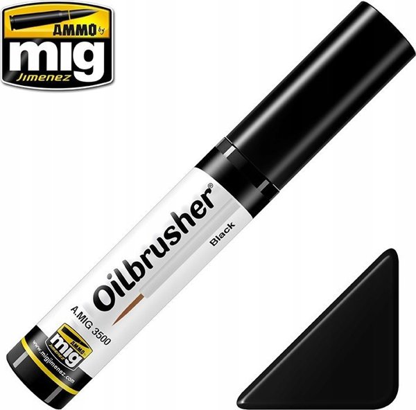 Vallejo Ammo: Oilbrusher - Μαύρο (10 ml)