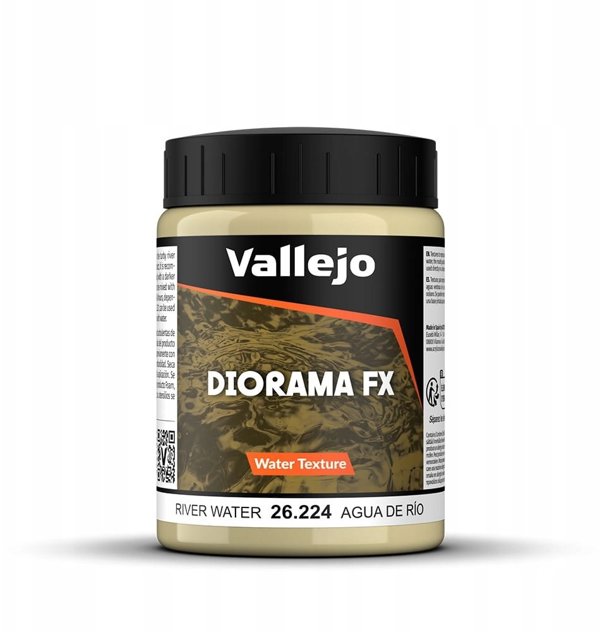 Vallejo: 26.224 - Diorama FX - Water Textures - River Water (200 ml)