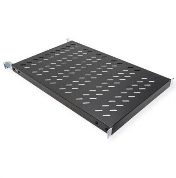 Value VALUE 19 – regulowana półka 1U do szafek, 440 x 700 mm, maks. obciążenie 50 kg