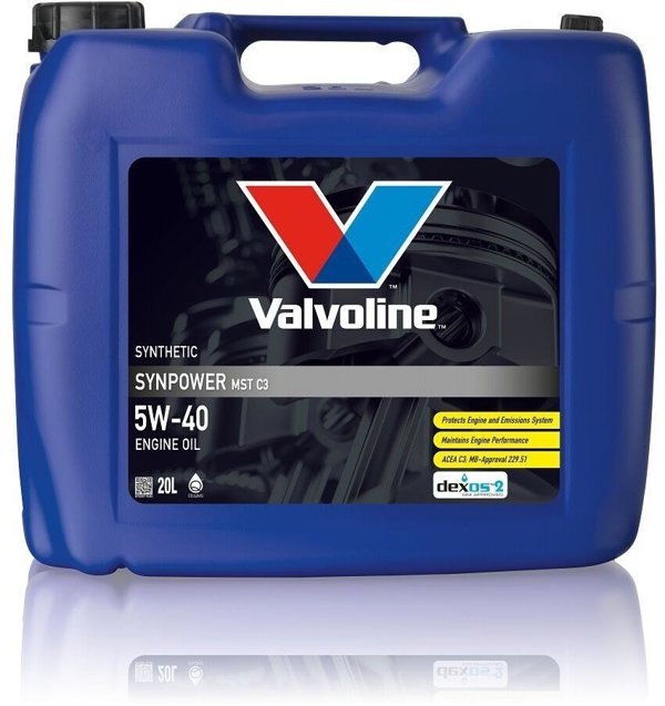 Valvoline Alyva varikliui SYNPOWER MST C3 5W40 20L, Valvoline