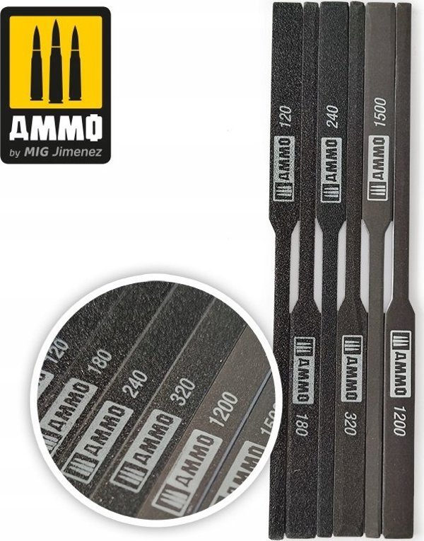 Vallejo Ammo: Λειαντικά Στικς Κωνικού Σχήματος (6)