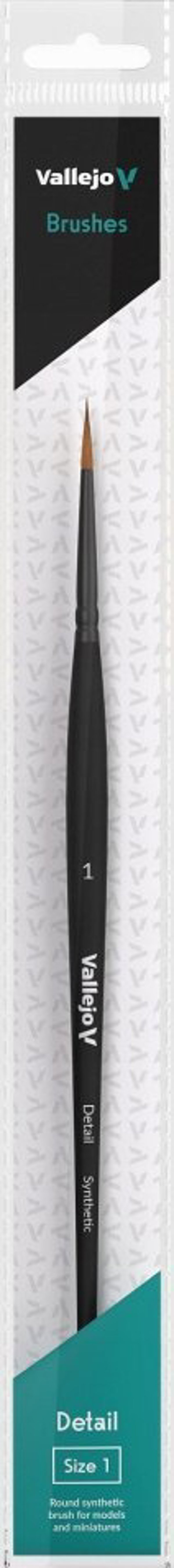 Vallejo B02001 - Detail - Round Brush - Synthetic 1