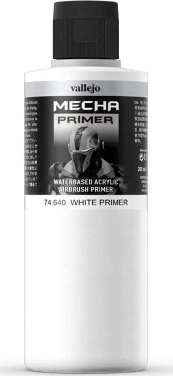 Vallejo Primer Αστάρι Λευκό 74.640 για Μοντελισμό (200ml)
