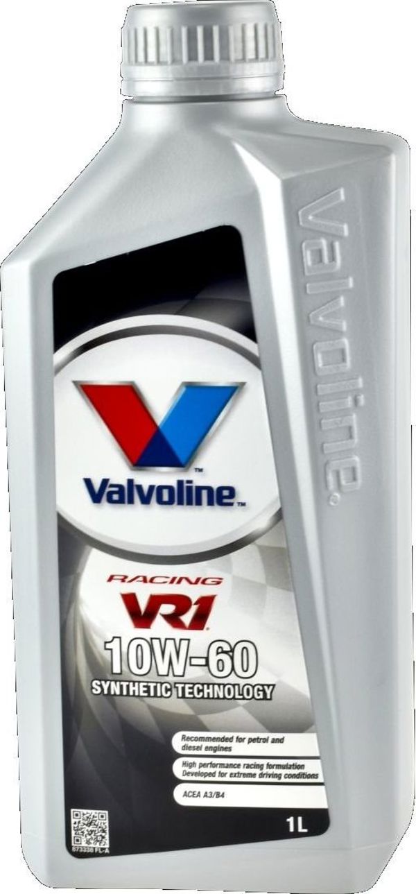 Valvoline OLEJ VALVOLINE 10W-60 VR1 RACING 1L