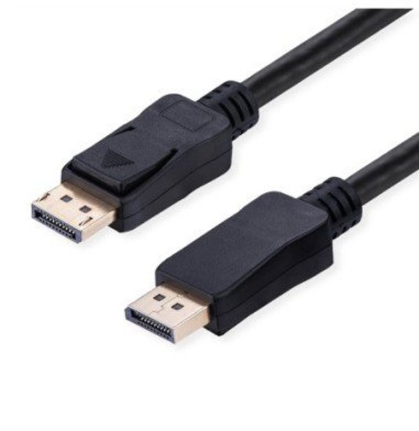 Value VALUE Kabel DisplayPort, v2.1, 10K@60Hz, 40Gbit/s, UHBR10, DP-DP, M/M, czarny, 3 m