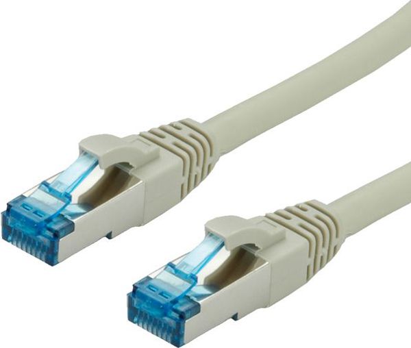 Value Patch Cord S/FTP Cat.6a 2m, Γκρι - Καλώδιο Δικτύου RJ45