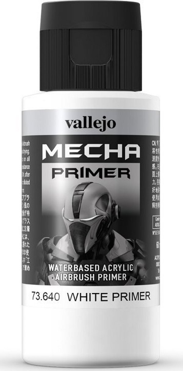 Vallejo Surface Primer White 73.640 - Αστάρι Μοντελισμού 60ml