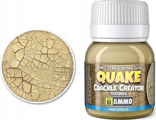 Δημιουργός Υφής Vallejo Ammo: Quake Crackle - Καμένη Άμμος (40 ml)