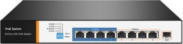 Value Przelacznik VALUE PoE+ 2.5 Gigabit Ethernet 8 portow uplink SFP+