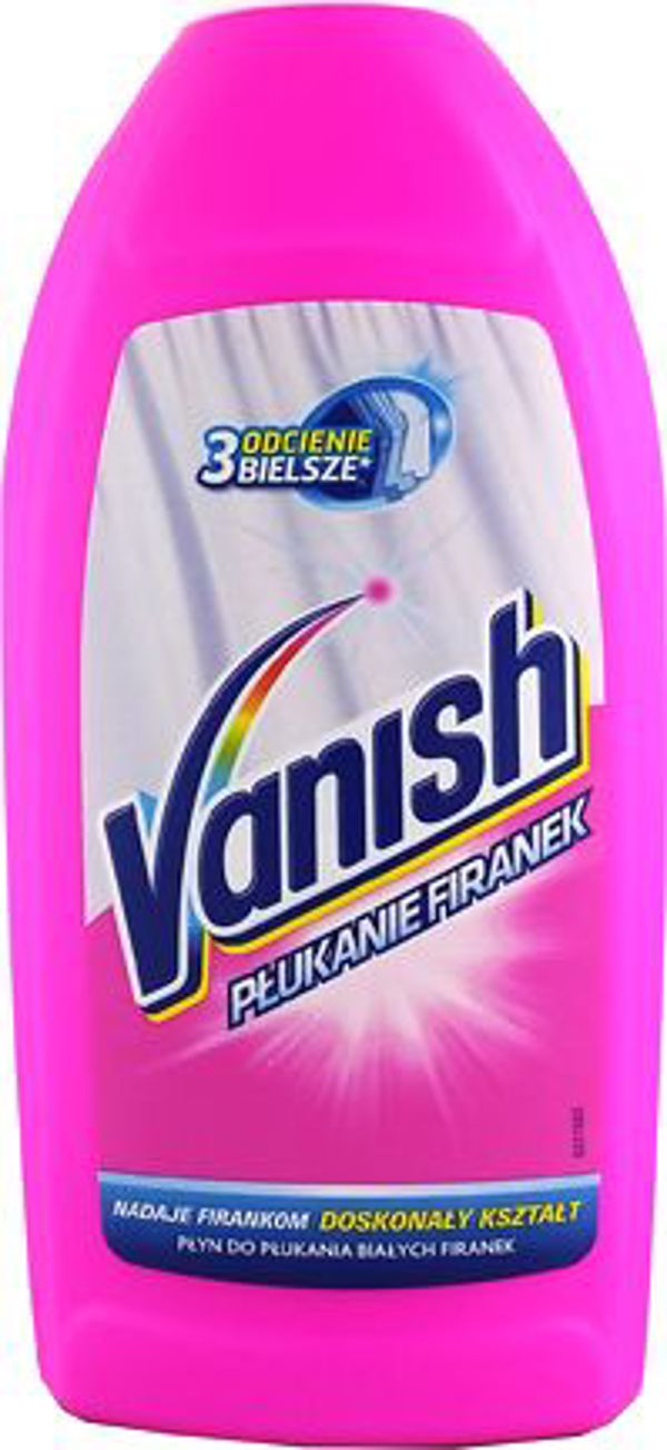 Vanish Plyn wybielajacy do plukania bialych firanek 500ml