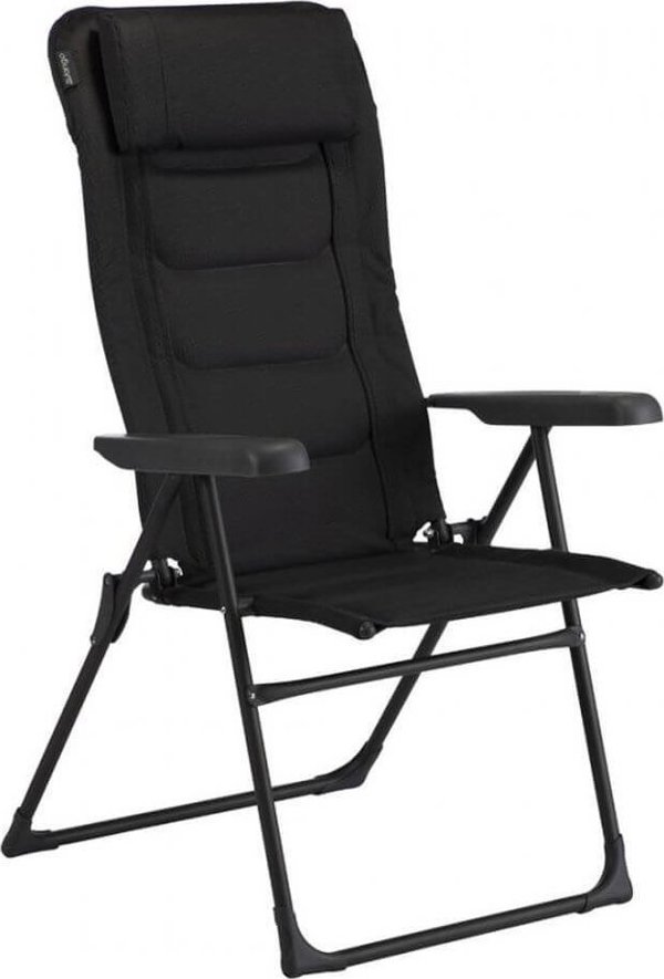 Vango Hampton Deluxe Καρέκλα Κάμπινγκ Πτυσσόμενη με Ρυθμιζόμενη Πλάτη - Γκρι