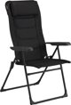 Vango Hampton Deluxe Καρέκλα Κάμπινγκ Πτυσσόμενη με Ρυθμιζόμενη Πλάτη - Γκρι