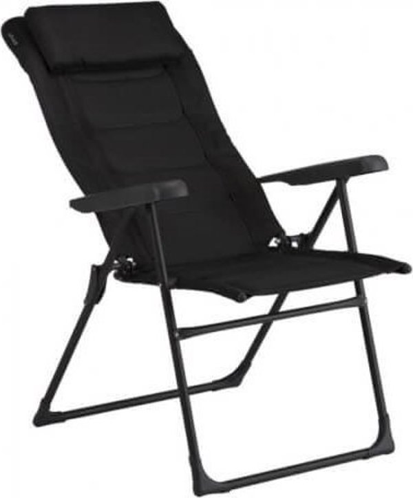 Vango Hampton Deluxe Καρέκλα Κάμπινγκ Πτυσσόμενη με Ρυθμιζόμενη Πλάτη - Γκρι