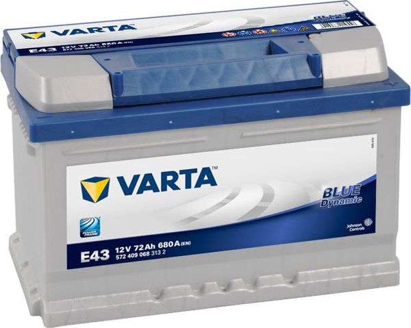 Varta Akumulator Varta Blue Dynamic E43 72Ah 680A 12V prawy+