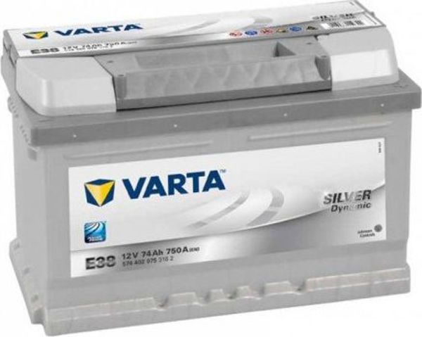 Varta AKUMULATOR VARTA SILVER 74AH 750A P+ 278X175X175