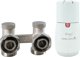 Vario Term Σετ γωνιακού θερμοστατικού 3/4" Vario Term Premium PRNYGS05106C/FK GS05-106 με θηλές GS05106C/FP