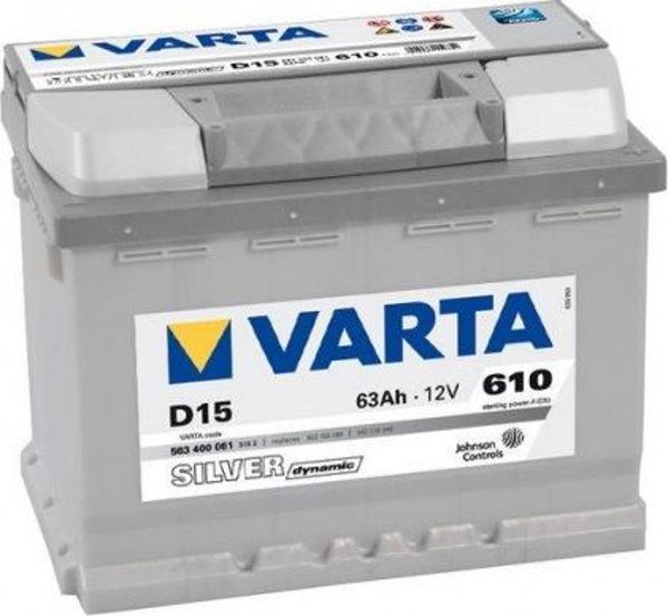 Varta AKUMULATOR VARTA SILVER 63AH 610A P+ 242X175X190