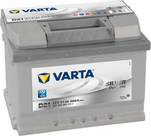 Varta AKUMULATOR VARTA SILVER 61AH 600A P+ 242X175X175