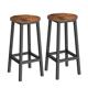 Vasagle Σετ Μεταλλικά Σκαμπό Bar 32 x 32 x 65 cm 2 τμ  (LBC32X) (VASLBC32X)
